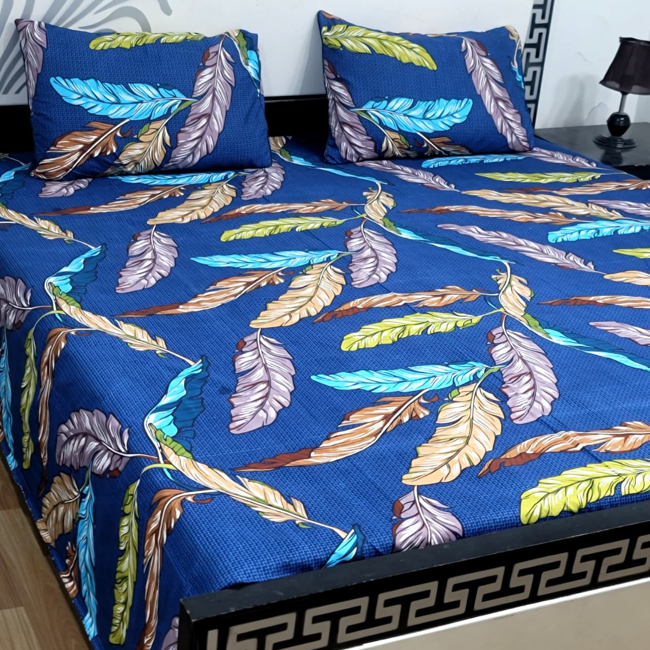 3-Piece Crystal Cotton Bedsheet Set - B87