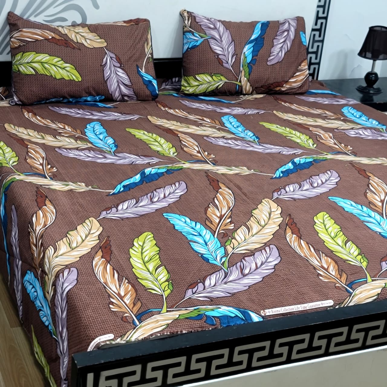 3-Piece Crystal Cotton Bedsheet Set - B89