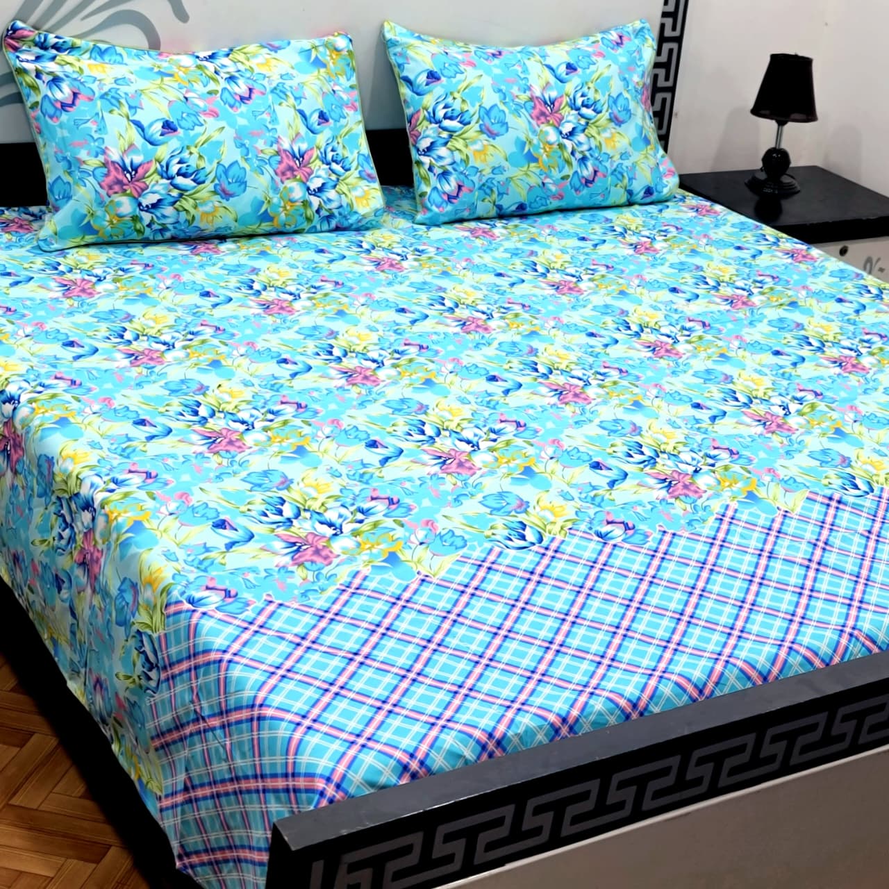 3-Piece Crystal Cotton Bedsheet Set - B97