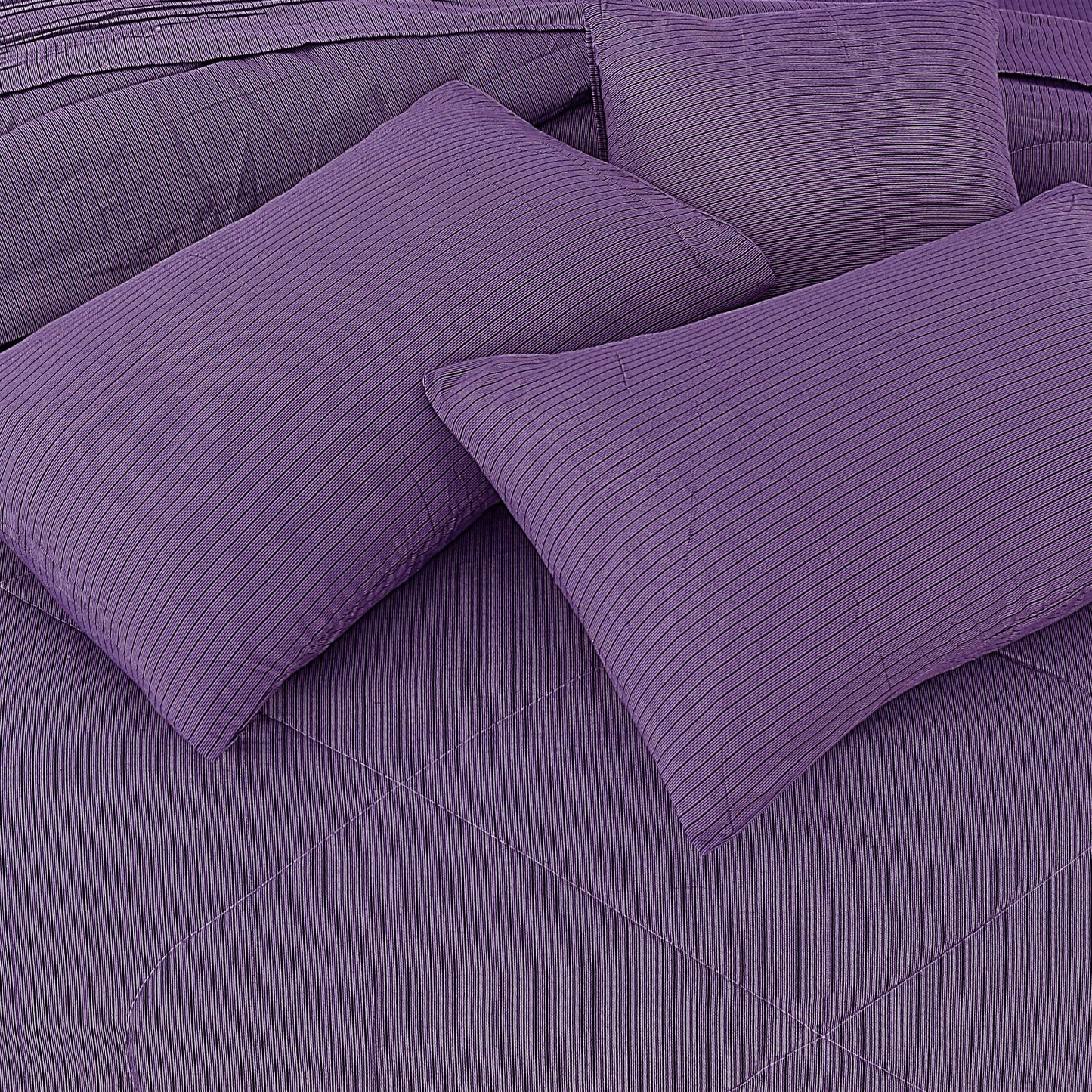 100% Pure Cotton 7 Piece Comforter Set - L66